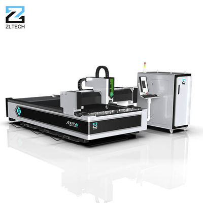 3015A 1500W - Aluminiumstahlmessinglaser-Rohr-Schneidemaschine der faser-4000W mit automatischer zugeschalteter Plattform