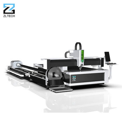 Blatt-und Rohr-Laser-Schneidemaschine 380V 50HZ der hohen Leistung CNC
