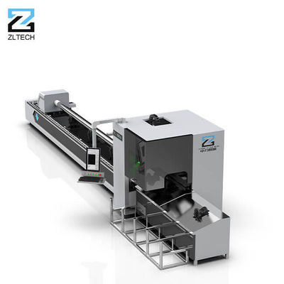 Klemmen-Metall CNC drei leiten Laser-Schneidemaschine 9000mm