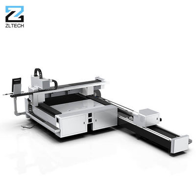 Laser-Schneidemaschine des Blatt-2000W und des Rohrs