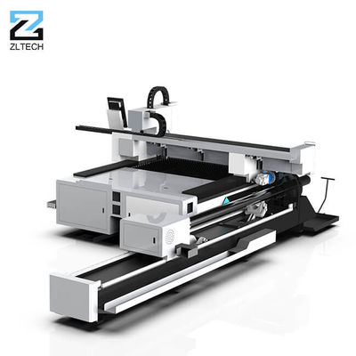Laser-Schneidemaschine des Blatt-2000W und des Rohrs