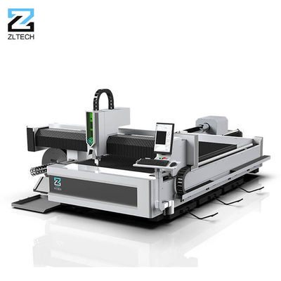 Cnc-Blatt und Rohr-Laser-Schneidemaschine für Stahl- Aluminium-1kw 2kw 3kw 4kw