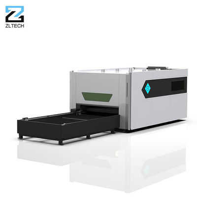 Faser-Laser-Blatt-Schneidemaschine 1000w 2000w 3000w 4000w mit Kurstabelle und Schutz-Abdeckung