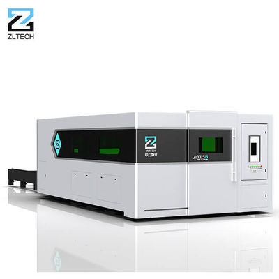 Faser-Laser-Blatt-Schneidemaschine 1000w 2000w 3000w 4000w mit Kurstabelle und Schutz-Abdeckung