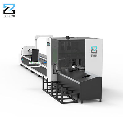 Automatische Metallrohr-Laser-Schneidemaschine 2000W-8000W CNC Laser-Metallrohr-Schneider-Maschine