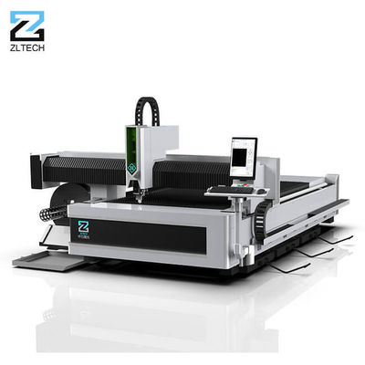 3000x1500mm Rohr und einzelne Plattform Blatt-Faser-Laser-Schneidemaschine-3015AC