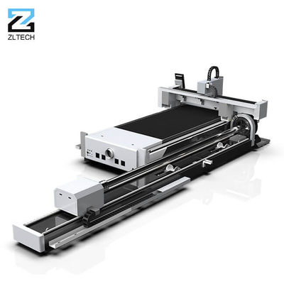 Cnc-Blatt und Rohr-Laser-Schneidemaschine für Stahl- Aluminium-1kw 2kw 3kw 4kw